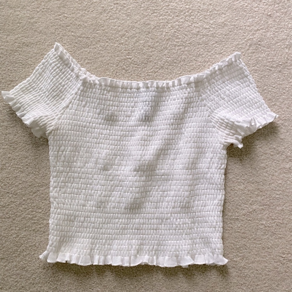 Ribbed crop tee